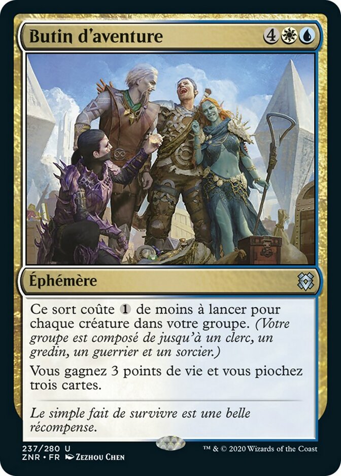 Butin d'aventure