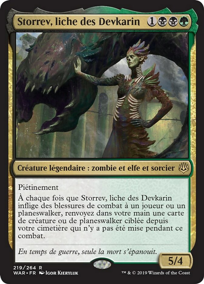 Storrev, liche des Devkarin
