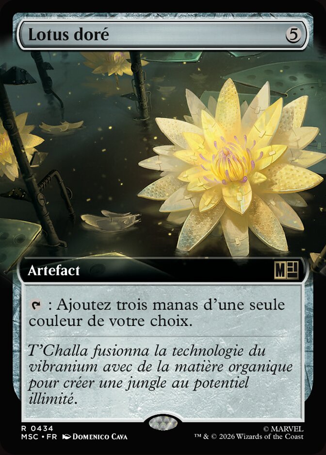 Lotus doré