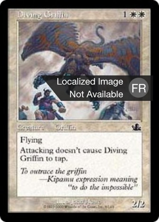 Griffon plongeur