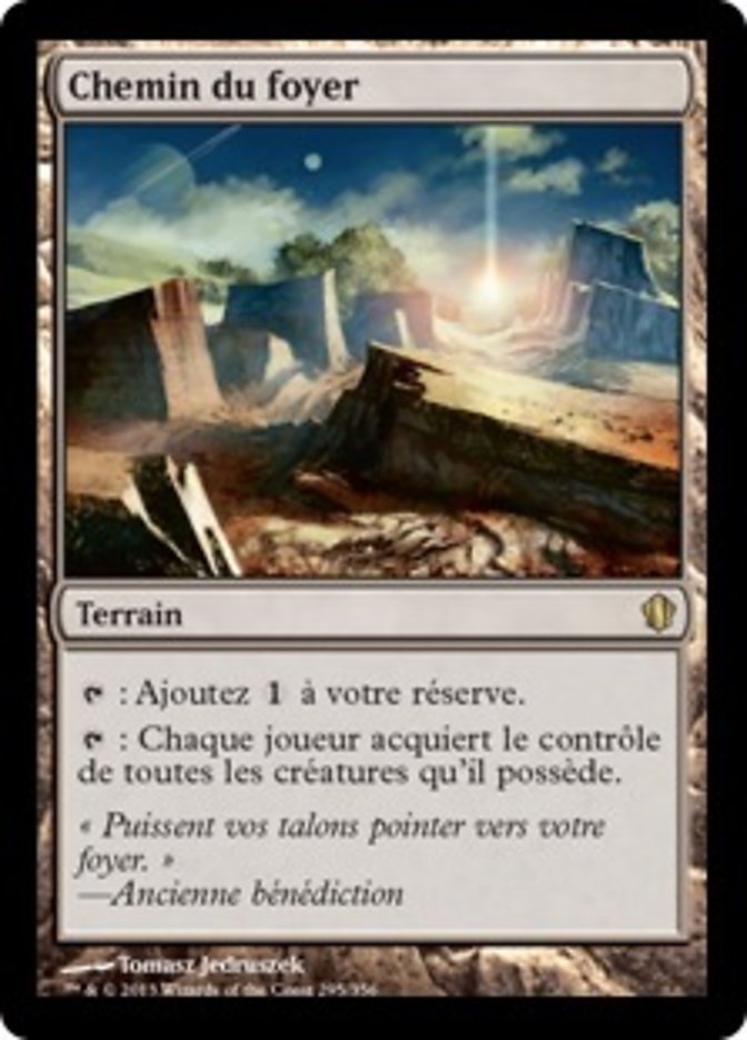 Chemin du foyer