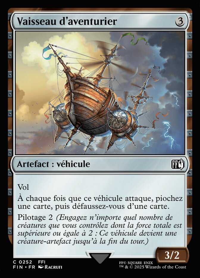 Vaisseau d'aventurier