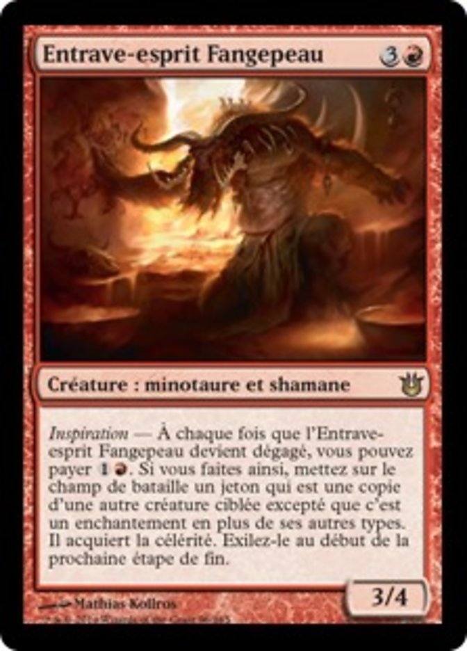 Entrave-esprit Fangepeau