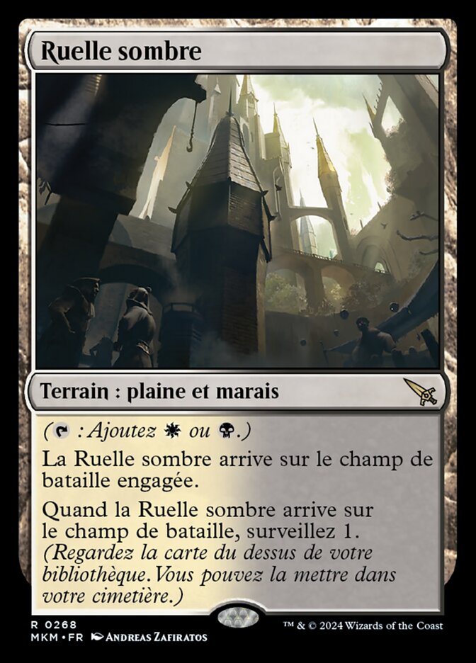 Ruelle sombre