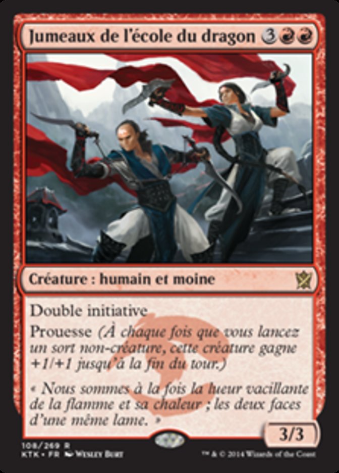 Jumeaux de l'école du dragon