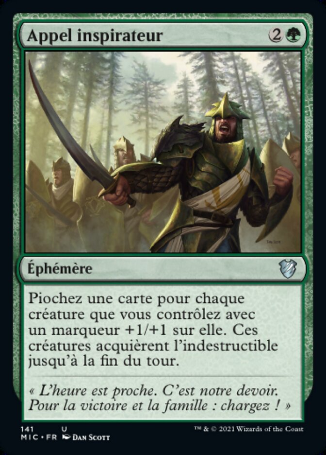 Appel inspirateur
