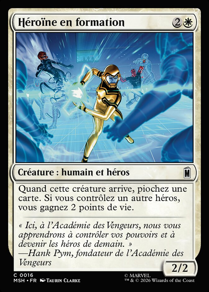Héroïne en formation