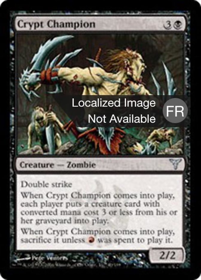 Champion de la crypte