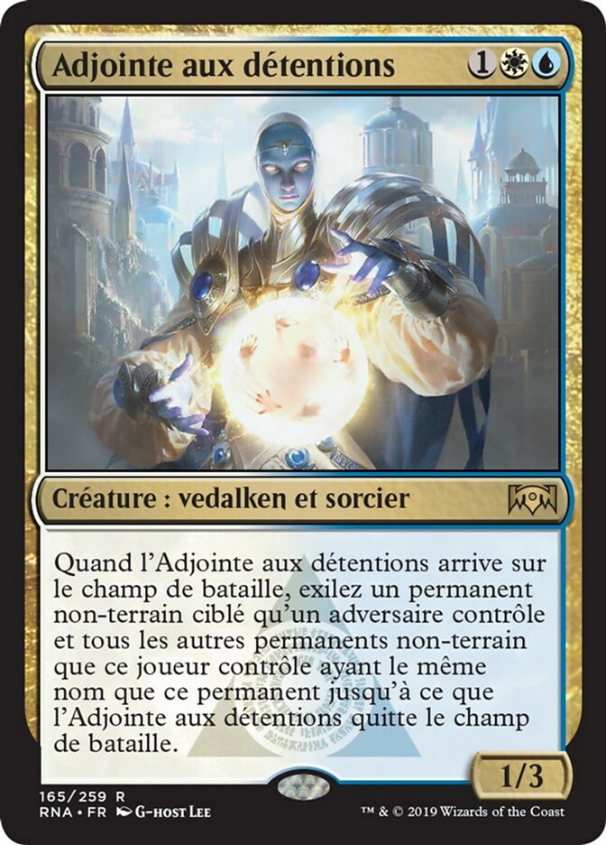 Adjointe aux détentions