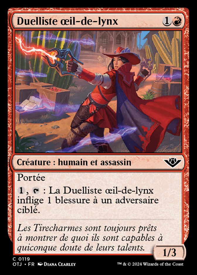 Duelliste œil-de-lynx