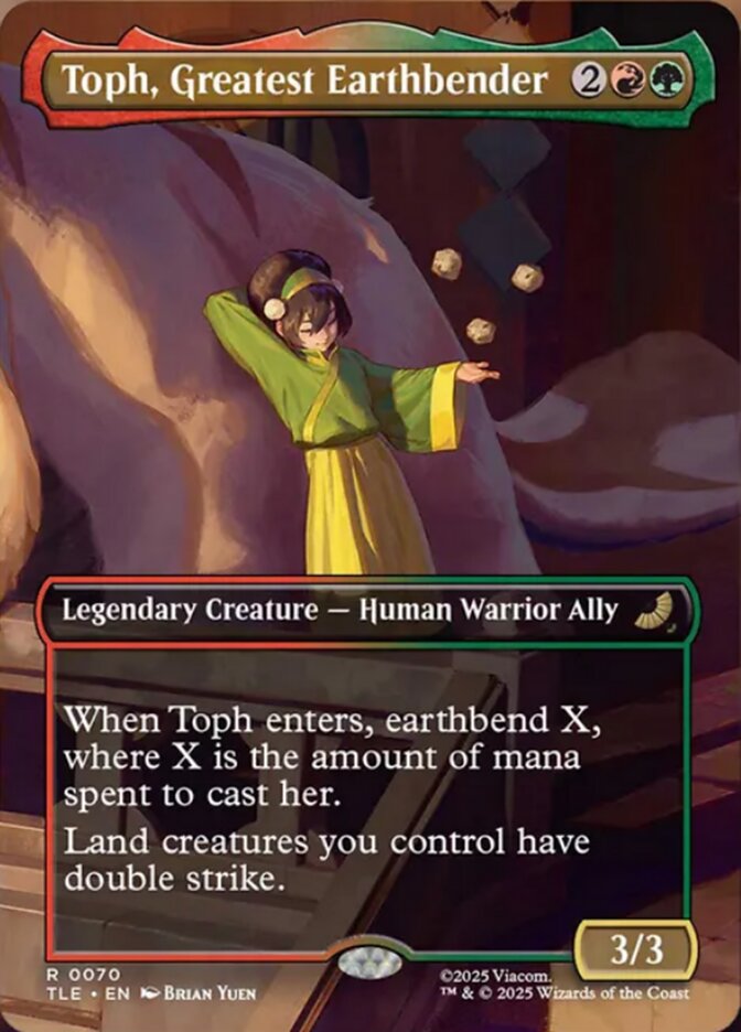 Toph, Greatest Earthbender