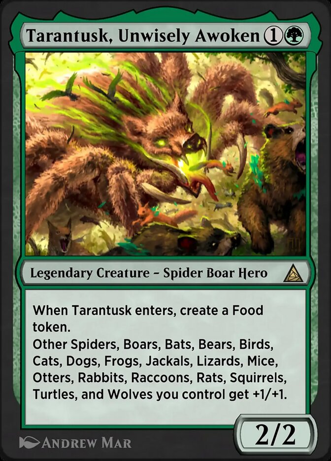 Tarantusk, Unwisely Awoken