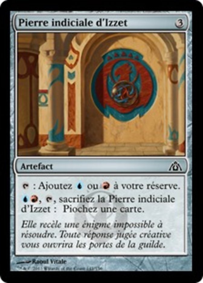Pierre indiciale d'Izzet