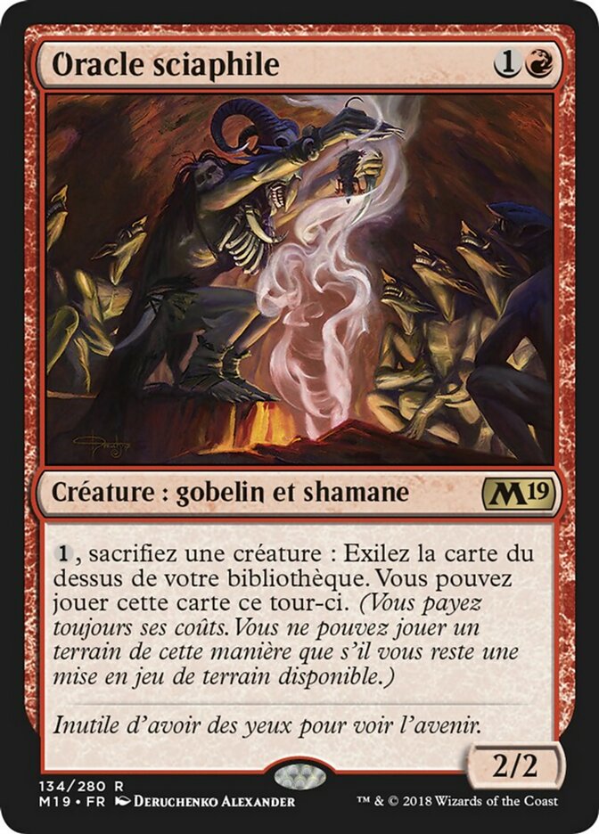 Oracle sciaphile