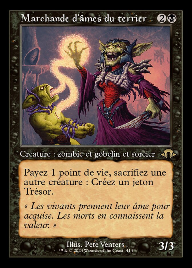 Marchande d'âmes du terrier