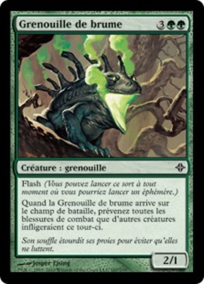 Grenouille de brume
