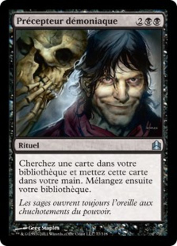 Précepteur démoniaque