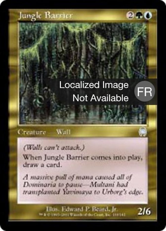 Barrière de la jungle