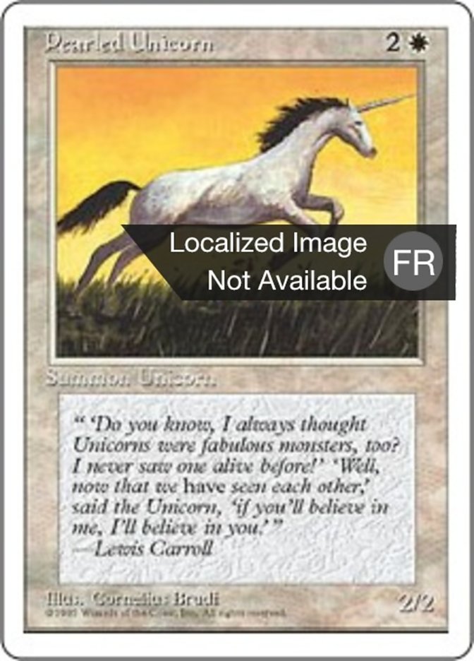 Licorne nacrée
