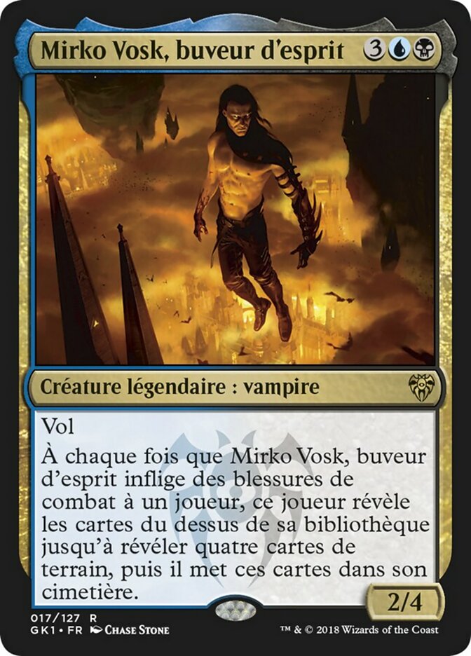 Mirko Vosk, buveur d'esprit