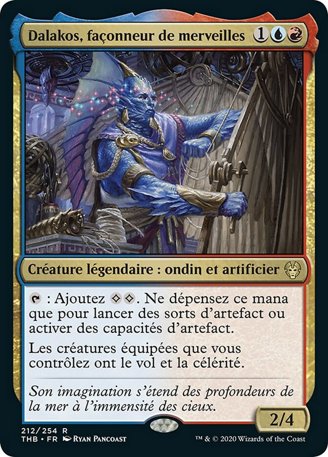 Dalakos, façonneur de merveilles