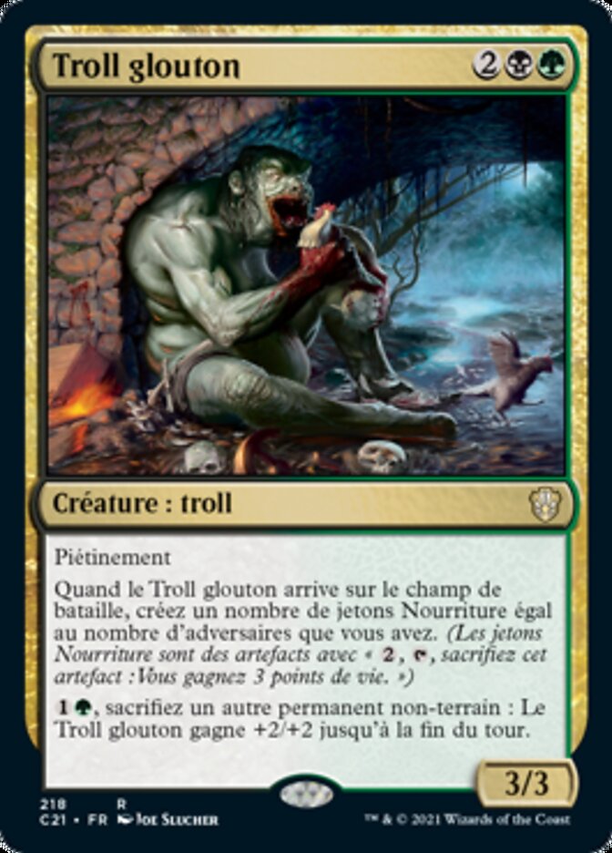 Troll glouton