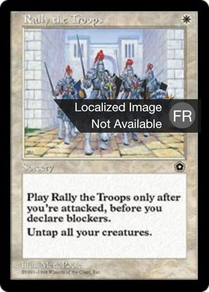 Ralliement des troupes
