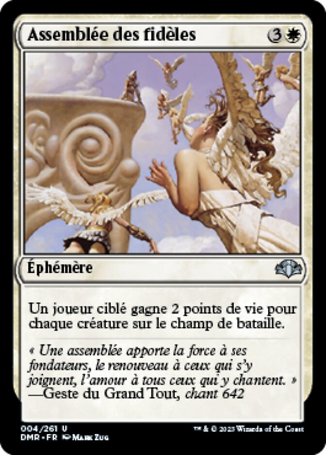 Assemblée des fidèles