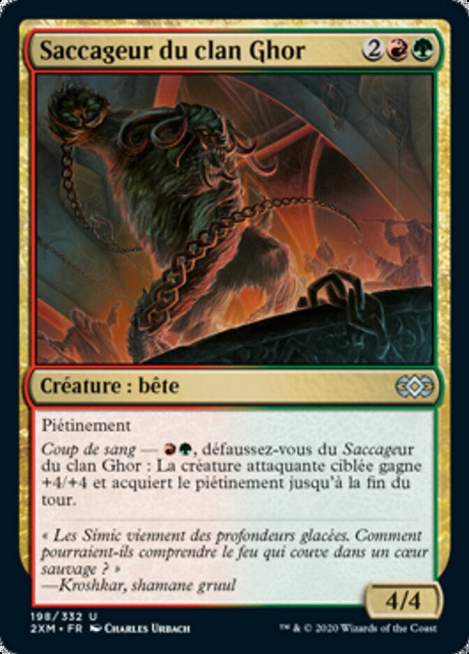 Saccageur du clan Ghor