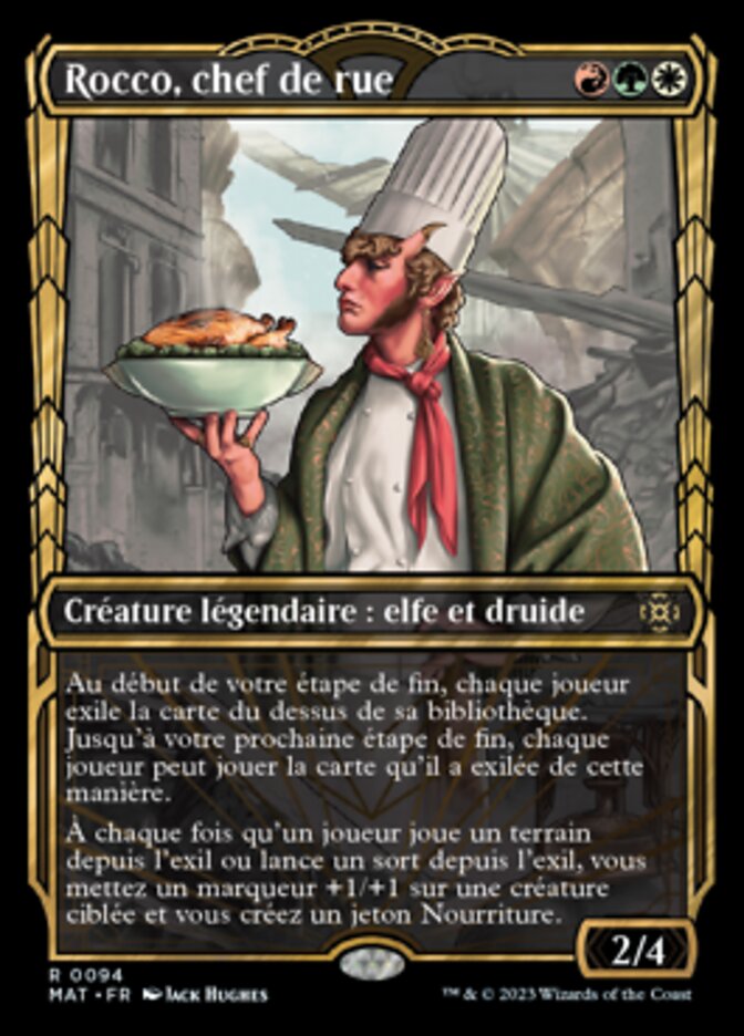 Rocco, chef de rue