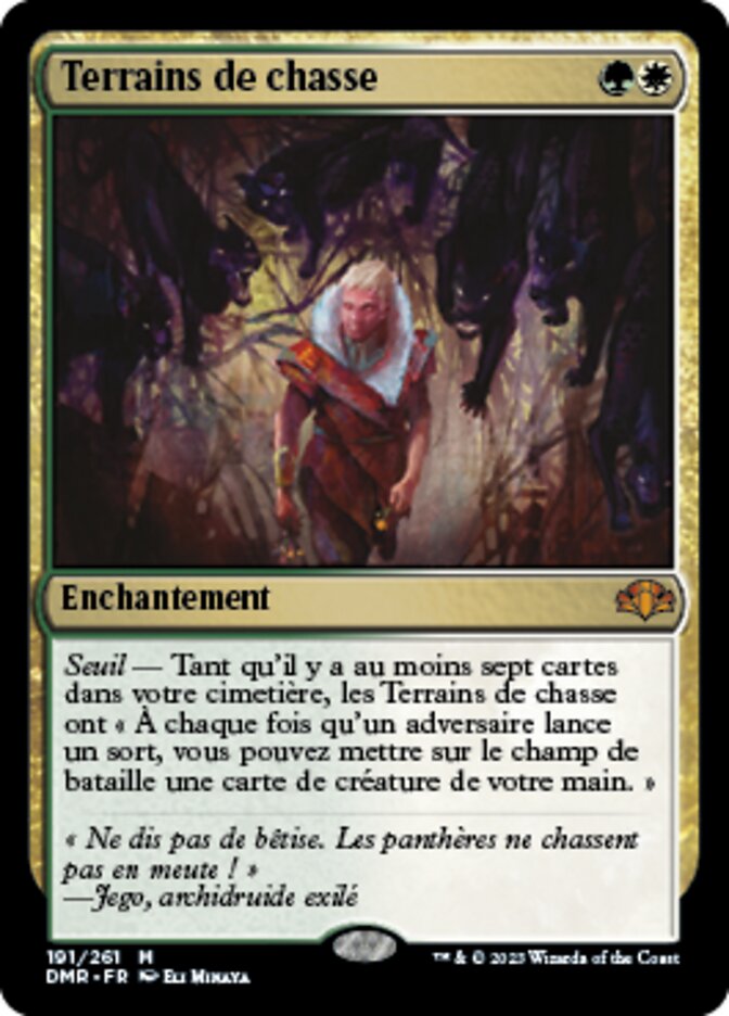 Terrains de chasse