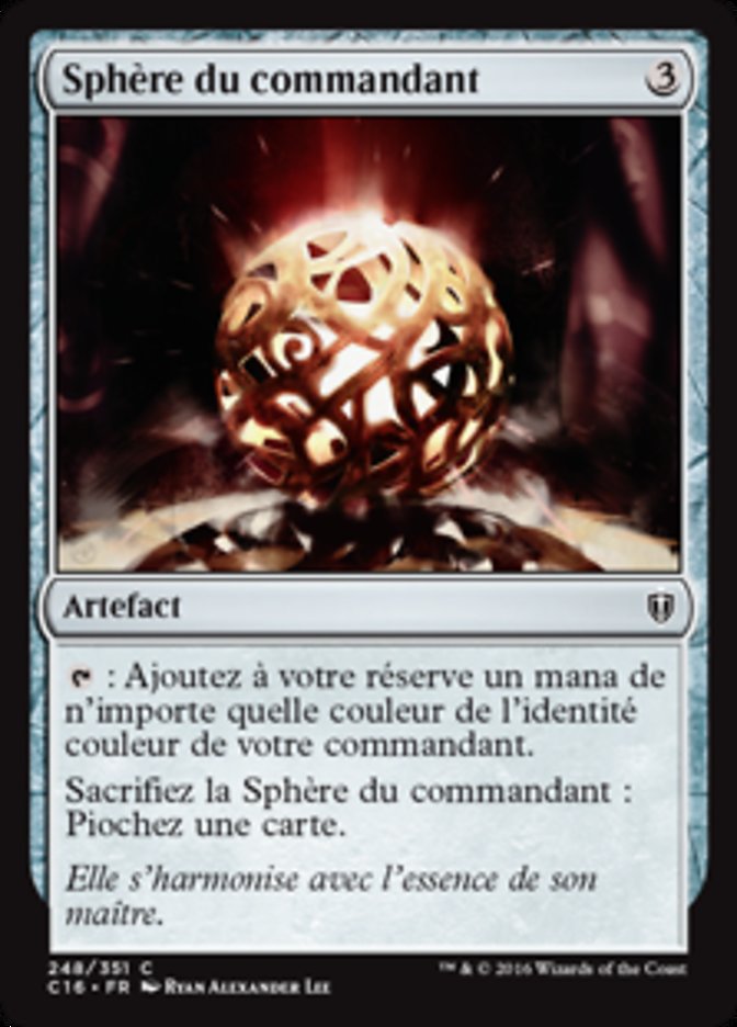 Sphère du commandant