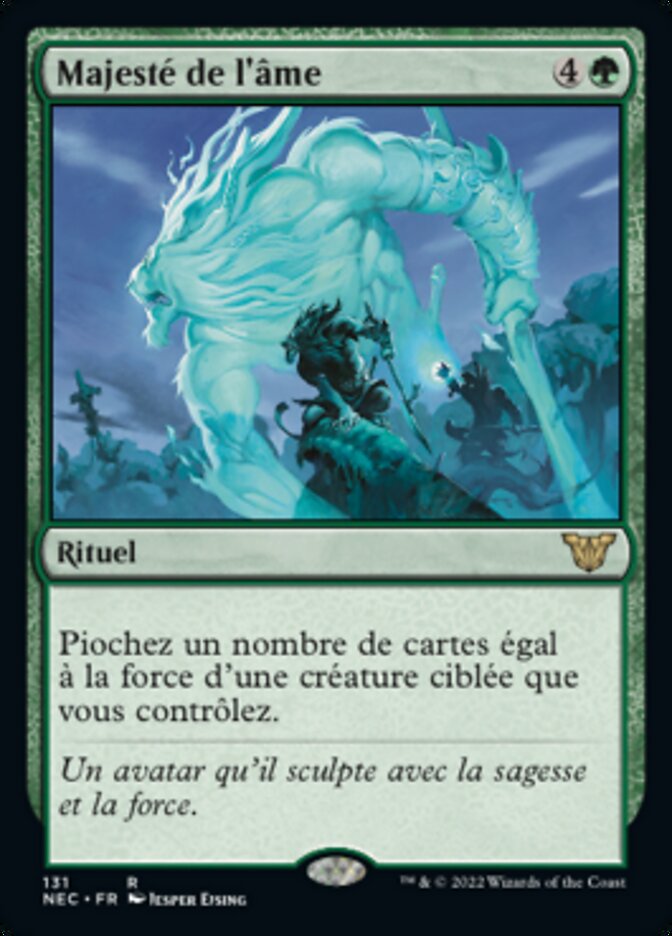 Majesté de l'âme