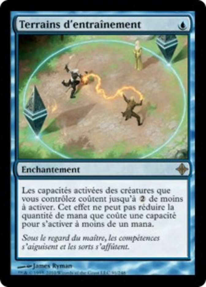 Terrains d'entraînement