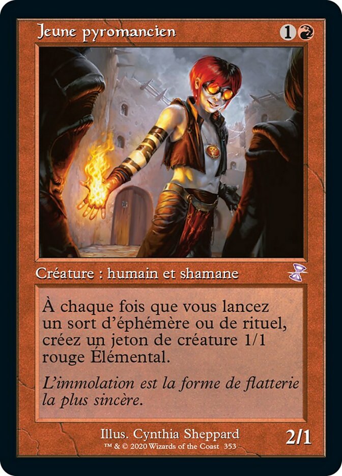 Jeune pyromancien
