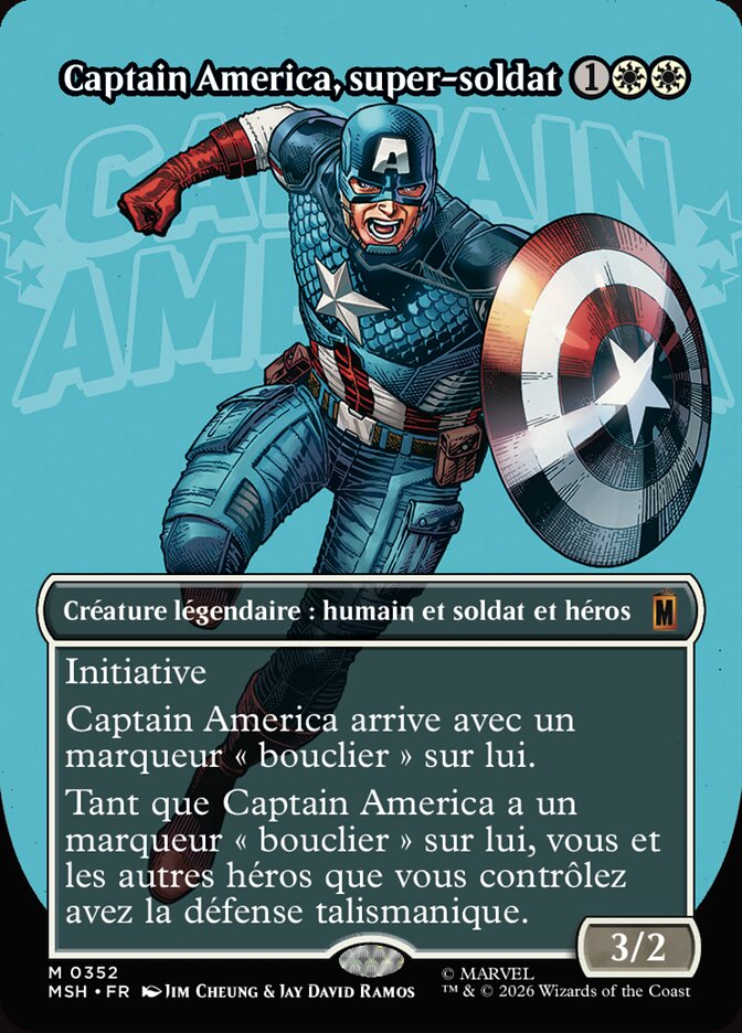 Captain America, super-soldat