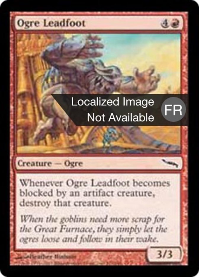 Ogre aux pieds de plomb