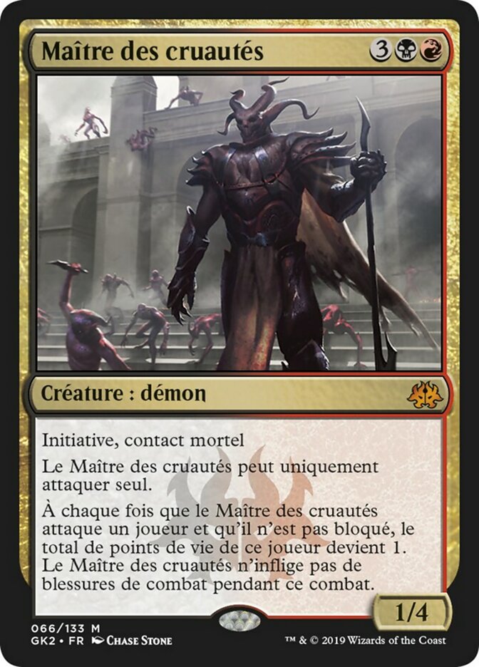 Maître des cruautés