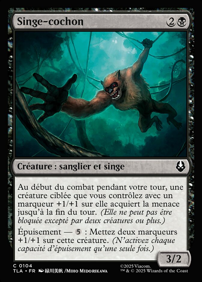 Singe-cochon
