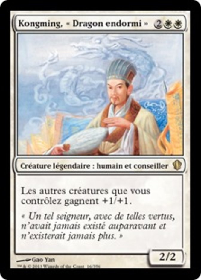 Kongming, « Dragon endormi »