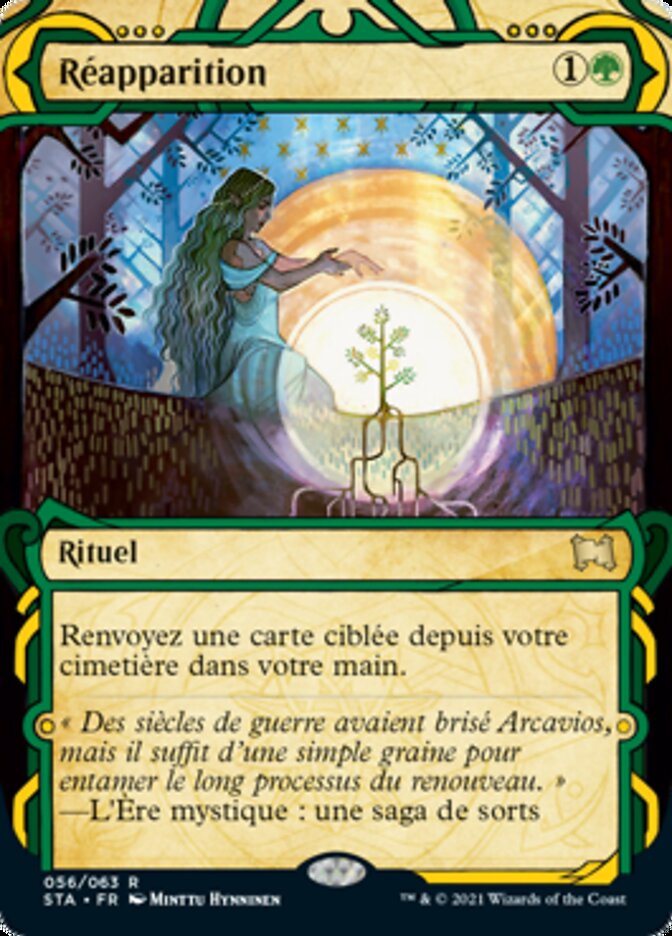 Réapparition
