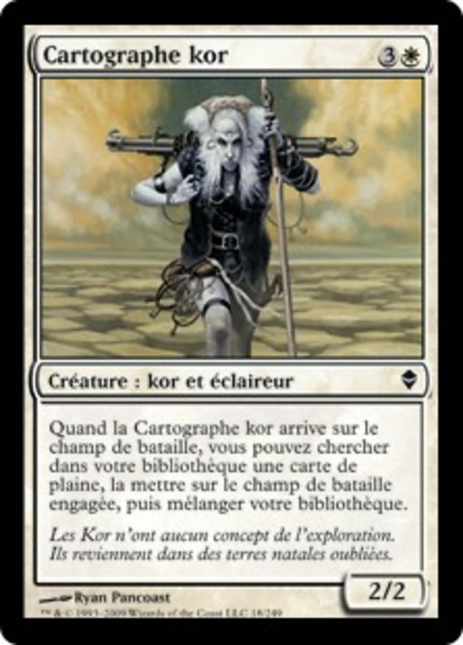 Cartographe kor