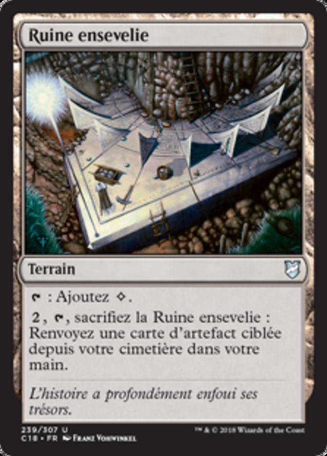 Ruine ensevelie
