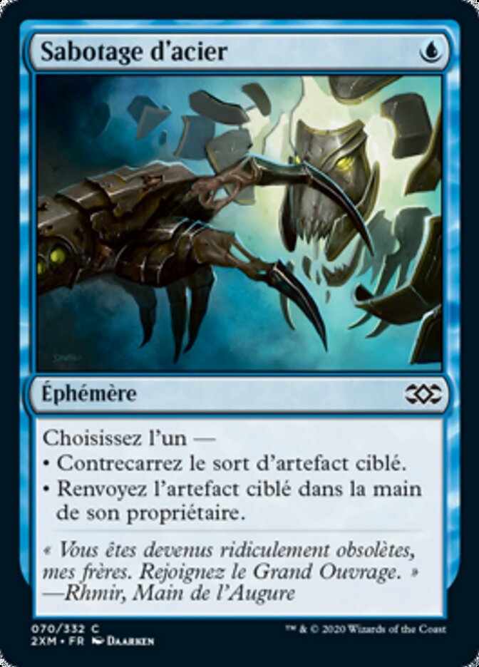 Sabotage d'acier