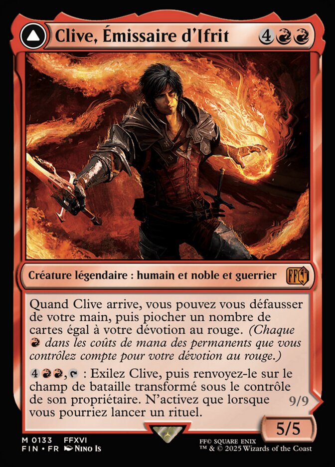 Clive, Ifrit's Dominant
