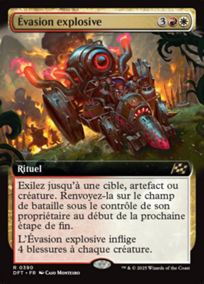 Évasion explosive
