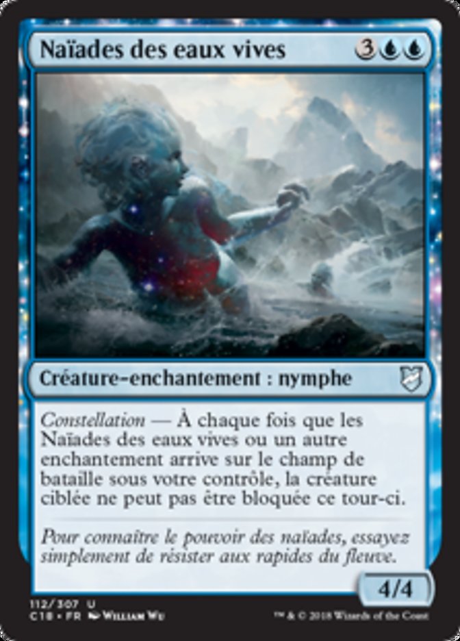 Naïades des eaux vives