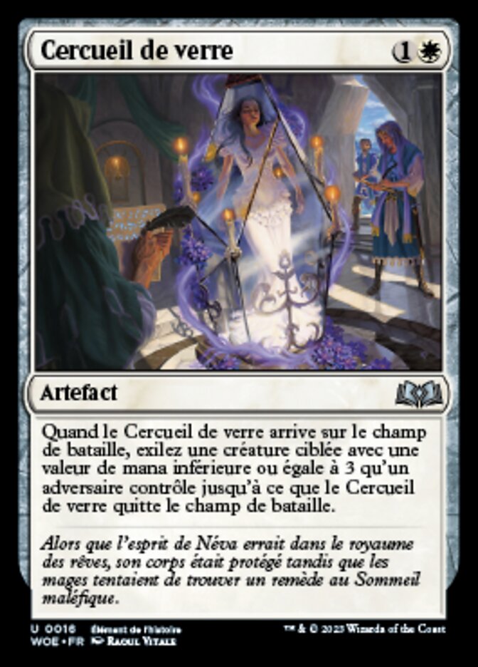 Cercueil de verre