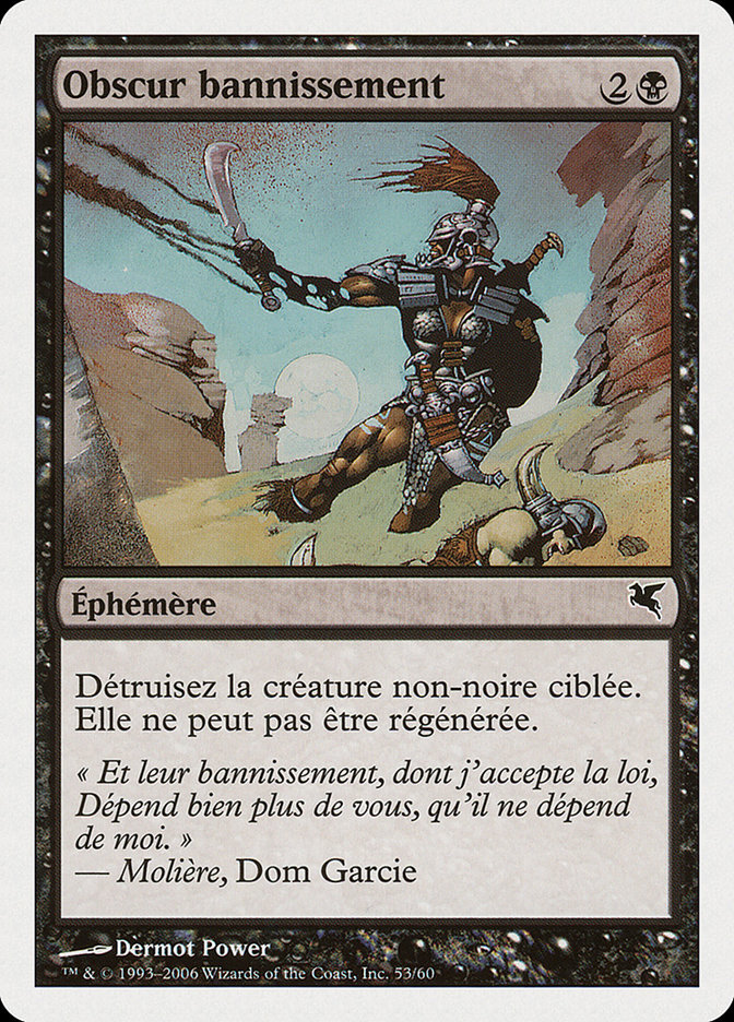 Obscur bannissement