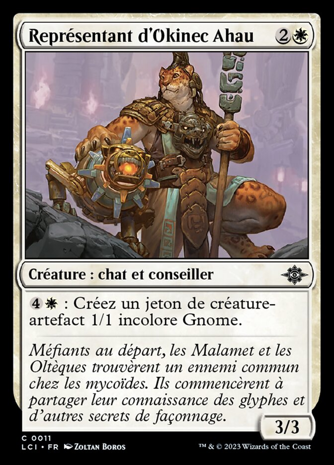 Représentant d'Okinec Ahau